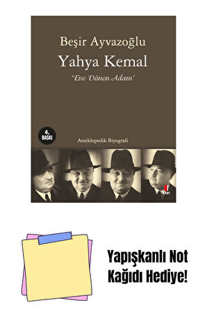 Yahya Kemal + Yapışkanlı Not Kağıdı
