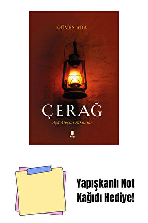 Çerağ + Yapışkanlı Not Kağıdı