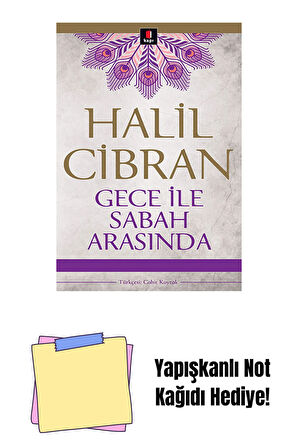 Gece ile Sabah Arasında + Yapışkanlı Not Kağıdı