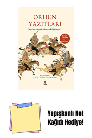 Orhun Yazıtları + Yapışkanlı Not Kağıdı