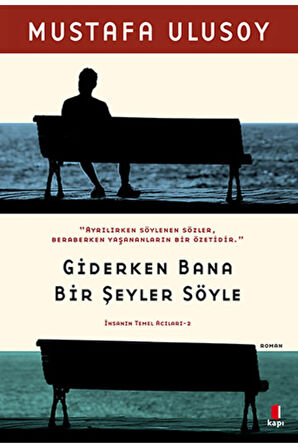 Giderken Bana Bir Şeyler Söyle + Yapışkanlı Not Kağıdı