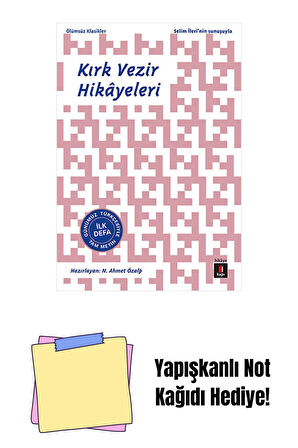 Kırk Vezir Hikâyeleri + Yapışkanlı Not Kağıdı