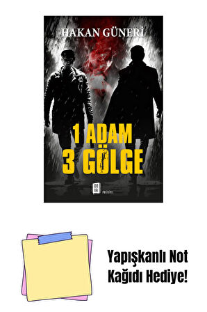 1 Adam 3 Gölge + Yapışkanlı Not Kağıdı
