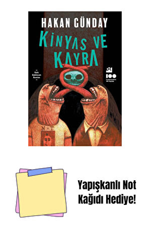 Kinyas ve Kayra - Sc + Yapışkanlı Not Kağıdı