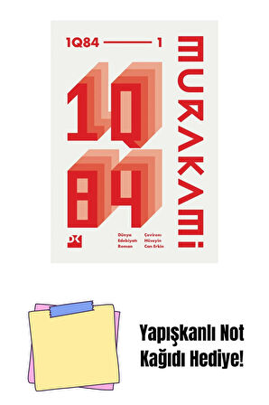 1q84 - 1. Kitap + Yapışkanlı Not Kağıdı