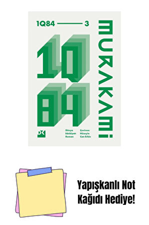 1q84 - 3. Kitap + Yapışkanlı Not Kağıdı