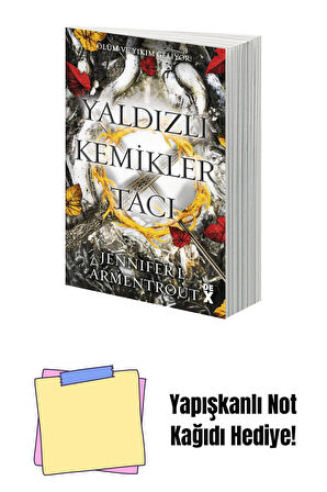 Yaldızlı Kemikler Tacı - Sc + Yapışkanlı Not Kağıdı