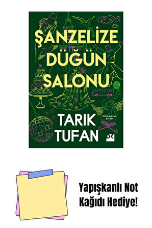 Şanzelize Düğün Salonu - Sc + Yapışkanlı Not Kağıdı