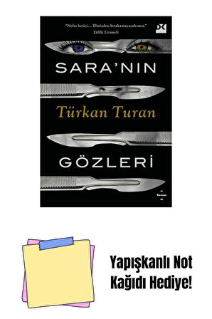Sara'nın Gözleri - Sc + Yapışkanlı Not Kağıdı