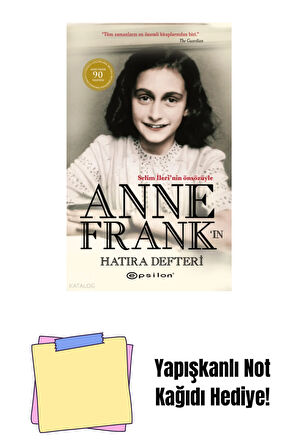 Anne Frank’ın Hatıra Defteri + Yapışkanlı Not Kağıdı