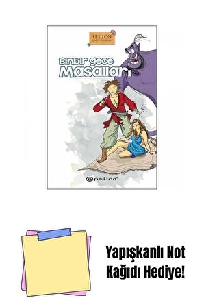 Binbir Gece Masalları (Sert Kapak) + Yapışkanlı Not Kağıdı