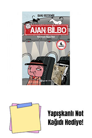 Ajan Bilbo + Yapışkanlı Not Kağıdı
