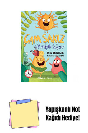 Çamsakız ve Hareketli Sakızlar + Yapışkanlı Not Kağıdı