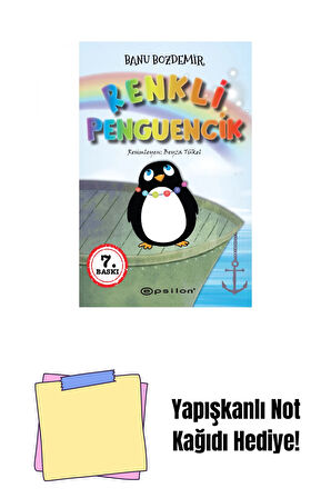 Renkli Penguencik + Yapışkanlı Not Kağıdı
