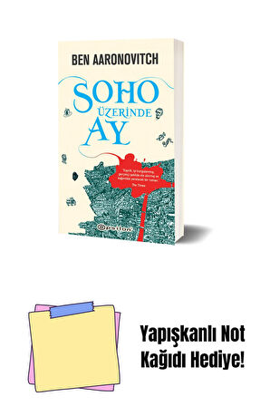 Soho Üzerinde Ay + Yapışkanlı Not Kağıdı