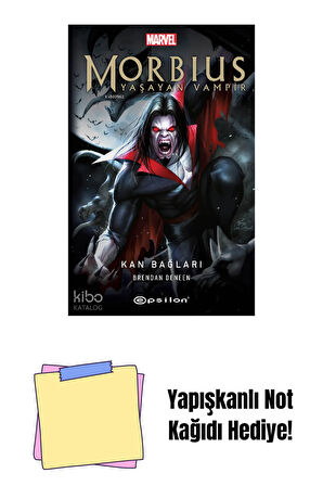 Morbius: Yaşayan Vampir - Kan Bağları + Yapışkanlı Not Kağıdı