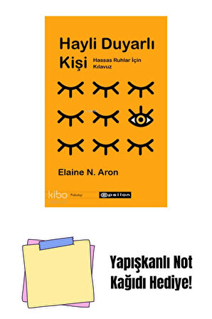 Hayli Duyarlı Kişi + Yapışkanlı Not Kağıdı