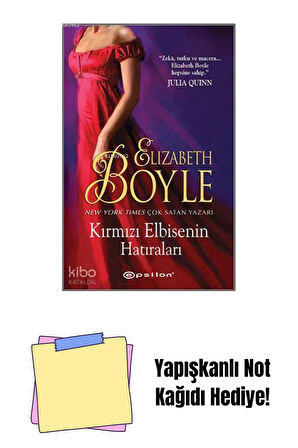 Kırmızı Elbisenin Hatıraları + Yapışkanlı Not Kağıdı