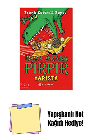 Uçan Araba Pırpır Yarışta + Yapışkanlı Not Kağıdı