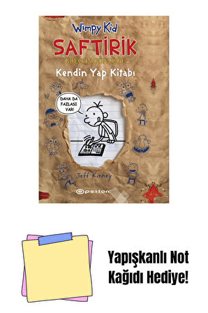 Saftirik Kendin Yap Kitabı + Yapışkanlı Not Kağıdı