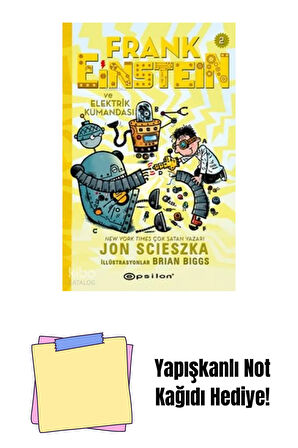 Frank Einstein ve Elektrik Kumandası 2 + Yapışkanlı Not Kağıdı