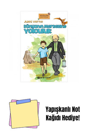 Dünya'nın Merkezine Yolculuk (Sert Kapak) + Yapışkanlı Not Kağıdı