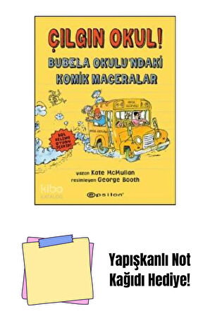 Çılgın Okul - Bubela Okulundaki Komik Maceralar + Yapışkanlı Not Kağıdı