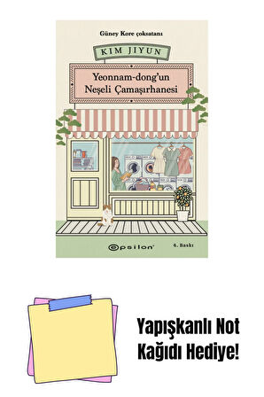 Yeonnam-dongun Neşeli Çamaşırhanesi + Yapışkanlı Not Kağıdı