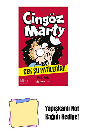 Cingöz Marty 2 - Çek Şu Patilerini + Yapışkanlı Not Kağıdı