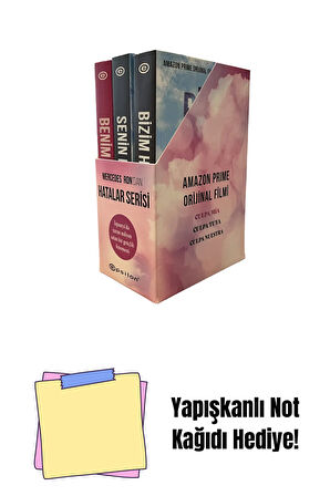 Mercedes Ron - Hatalar Serisi – 3 Kitaplık Kutulu Set + Yapışkanlı Not Kağıdı