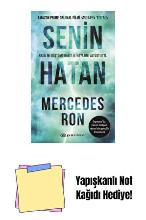 Senin Hatan + Yapışkanlı Not Kağıdı