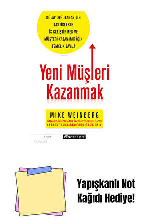 Yeni Müşteri Kazanmak + Yapışkanlı Not Kağıdı