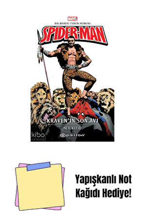 Spider-Man Kravenın Son Avı + Yapışkanlı Not Kağıdı