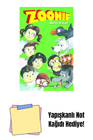 Zoonıf + Yapışkanlı Not Kağıdı