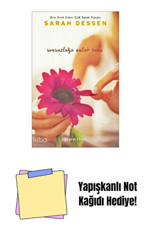 Sonsuzluğu Anlat Bana + Yapışkanlı Not Kağıdı