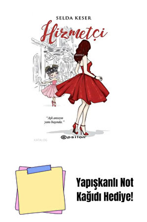 Hizmetçi + Yapışkanlı Not Kağıdı