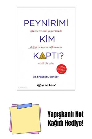 Peynirimi Kim Kaptı + Yapışkanlı Not Kağıdı