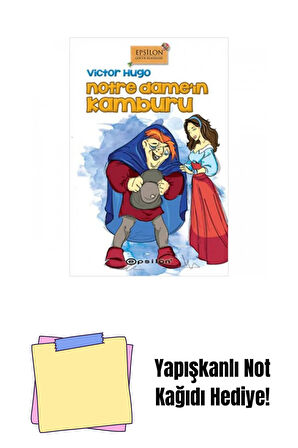 Notre Dame'in Kamburu (Sert Kapak) + Yapışkanlı Not Kağıdı