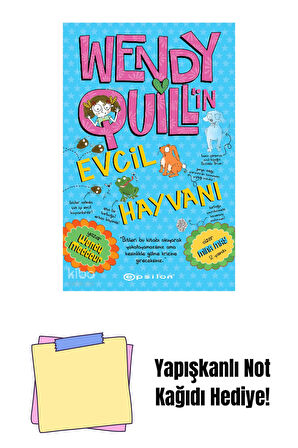 Wendy Quillin Evcil Hayvanı + Yapışkanlı Not Kağıdı