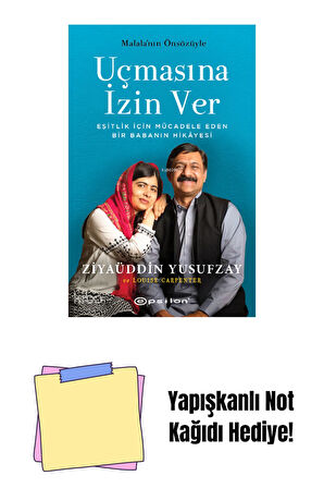 Uçmasına İzin Ver + Yapışkanlı Not Kağıdı