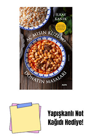 Aç Mısın Kuzum? Donatın Masaları + Yapışkanlı Not Kağıdı