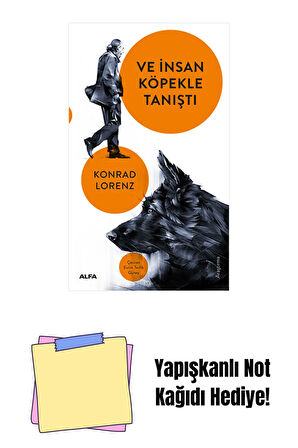 Ve İnsan Köpekle Tanıştı + Yapışkanlı Not Kağıdı