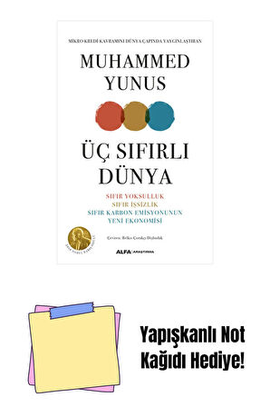 Üç Sıfırlı Dünya + Yapışkanlı Not Kağıdı