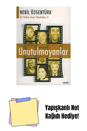 Unutulmayanlar + Yapışkanlı Not Kağıdı