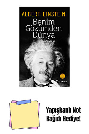 Benim Gözümden Dünya + Yapışkanlı Not Kağıdı