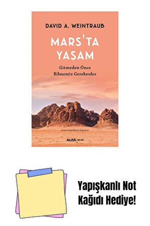 Mars'ta Yaşam + Yapışkanlı Not Kağıdı