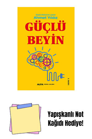 Güçlü Beyin + Yapışkanlı Not Kağıdı
