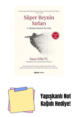 Süper Beynin Sırları + Yapışkanlı Not Kağıdı