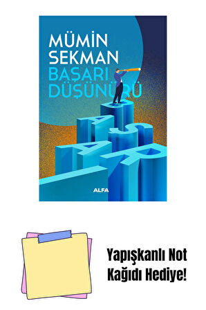 Başarı Düşünürü + Yapışkanlı Not Kağıdı