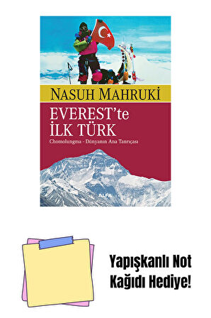 Everest'te İlk Türk + Yapışkanlı Not Kağıdı